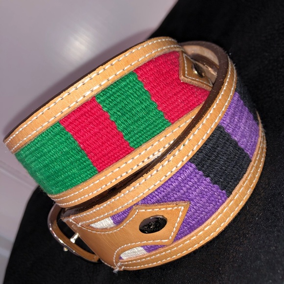 Circle Y Accessories - Serape and Leather! Circle Y in Yoakam TX belt